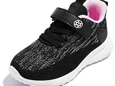 Gaatpot Zapatillas Deporte Niño Niña Calzado de Running Correr para Exterior Interior Zapatos Casual Transpirables Ligero Trainers Negro&Rosado 27 EU Online