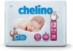 Chelino Pañal para recién nacido, Talla 2 (3-6 kg) (28 unidades) Online