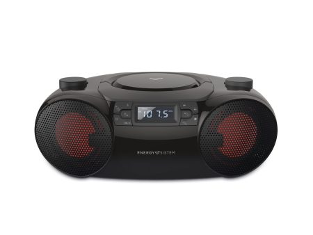 Energy sistem L-Radio CD Energy Boombox 6 Bluetooth CD USB SD FM Embalaje Deteriorado For Sale